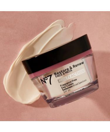 Boots No7 Restore & Renew Day Cream SPF 30 - 1.69oz - Buy Online on GoSupps.com