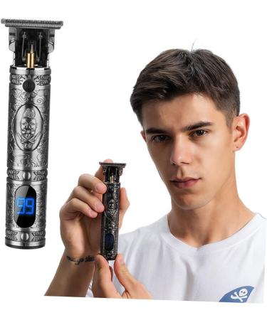 HONMEET 1 Set Oil Head Hair Clipper Applicator Bottle Electric Cordless Hair Clipper Haircut Kit Men Hair Clippers Hair Cutting Kit LCD Monitor Hair Trimmer Metal - Buy Online on GoSupps.com