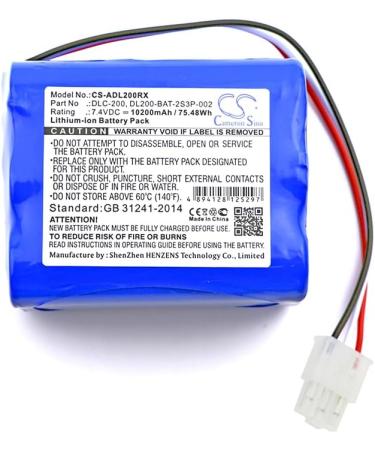 FITHOOD Battery Replacement for AT&T DLC-200C | 10200mAh 7.4V DL200-BAT-2S3P-002 | International Shipping Available - Buy Online on GoSupps.com