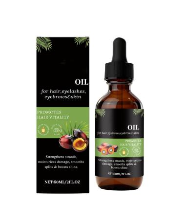 Rubu22a Natural Batana oil for hair cold pressed 60 ml pure batana oil for moisturizing and repairing dry damaged hair and for skin care 60 ml