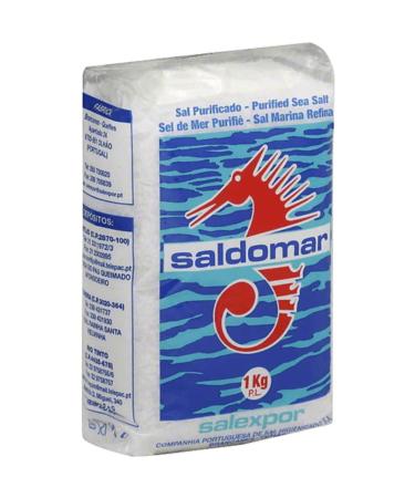 Saldomar Coarse Sea Salt 1kg x 10 Pack