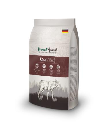 Venandi Animal - Premium cat food - beef with a lot of fresh meat dry food grain -free 1 -pack (1 x 1.5kg) beef 1.5 kg (1 Pack) - Buy Online on GoSupps.com