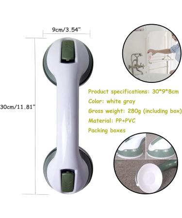 PMELCXD Shower Handle - 2PCS Premium Sturdy and Durable Grab Bars for Enhanced Bathroom Safety and Stability for Seniors and Individuals with Disabilities - Buy Online on GoSupps.com