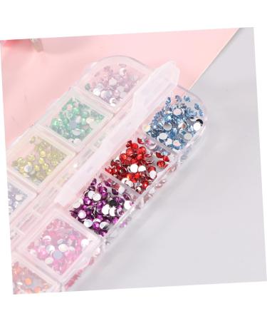 FRCOLOR 1 Set of Gemstones for Nails Nail Rhinestones Rhinestones for Nails Nail Decoration Nail Art Tools Nail Rhinestone Kit Bagged Set Pointed Drill Nail Pen 3D Jewel pink 16x1cm - Buy Online on GoSupps.com