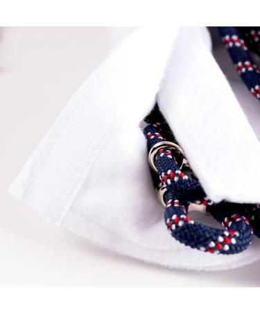 HORZE Adjustable Horse Training and Lunging Aid with Rear Fleece Cover Navy/Red US Horse - Buy Online on GoSupps.com