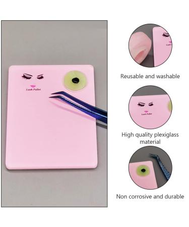 FOMIYES Eyelash Grafting Board - Acrylic Extension Tray for Lash Grafting | International Shipping Available - Buy Online on GoSupps.com