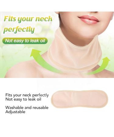 Neckratzinus Oil - Reusable Castor Oil Pack for Neck Pain Relief & Sleep Support | Khaki Color - Buy Online on GoSupps.com