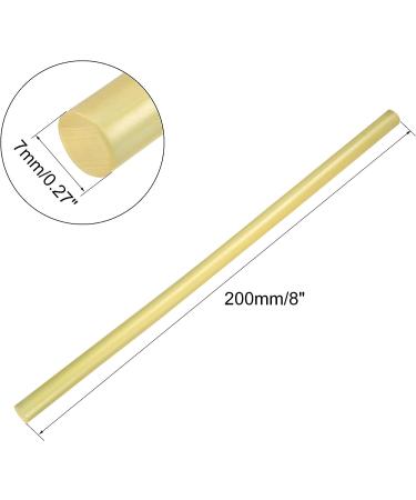 uxcell Mini Hot Glue Gun Sticks 8-inch x 0.27-inch for Glue Guns  Yellow Clear 20pcs 0.27" x 8" Yellow Clear - Buy Online on GoSupps.com
