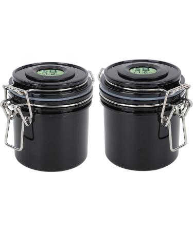 Eyelash Glue Storage Tank Sealed Hygrometer Large Capacity Eyelash Glue Storage Jar 250ml Screen for Eyelash Shop (Black) - Buy Online on GoSupps.com