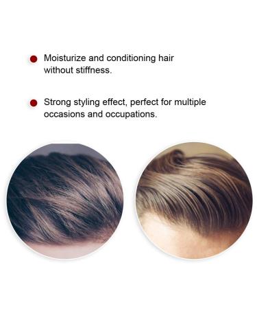 Strong Hold Hair Wax - Non-Greasy Hair Styling Clay for All Hair Types - 60g Molding Wax for Modern Hairstyles - Buy Online on GoSupps.com