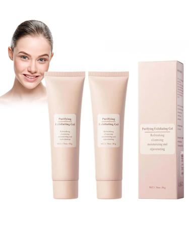 2 Pcs Gel Exfoliant Purifiant Cr me Purifiante Cr me Purifiante Corps Gel Exfoliant Exfoliant Visage et Corps Nettoyant Exfoliant Doux Gel exfoliant pour le visage le corps et la peau(3)