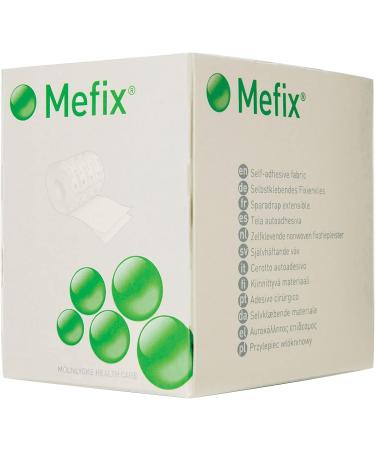 Mefix Self-Adhesive Fabric Tape 5cm x 11 Yards - Dressing Fixation for Gauze, Tubes, Cannulas - Single Roll - Buy Online on GoSupps.com
