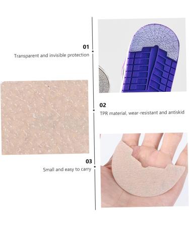 FOMIYES Heel Grips Stickers - Non-Slip Shoe Pads for High Heels & Gym | Wear-Resistant Protective Sole Stickers - Buy Online on GoSupps.com