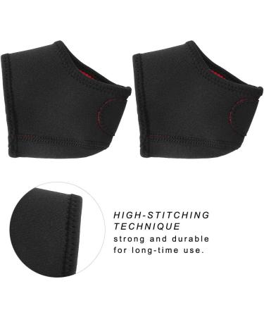 2 Pairs Moisturizing Heel Socks - Neoprene Compression Support for Dry Cracked Heels Pain Relief & Swelling Ease - Washable Ankle Brace - Buy Online on GoSupps.com