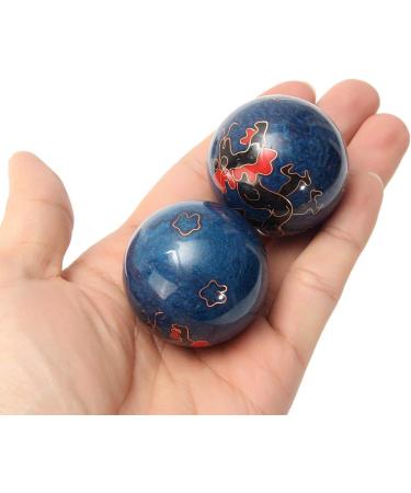 Happy Sales Chinese Health Balls Baoding Iron Ball Dragon & Phoenix - One Random Color Pick - Buy Online on GoSupps.com