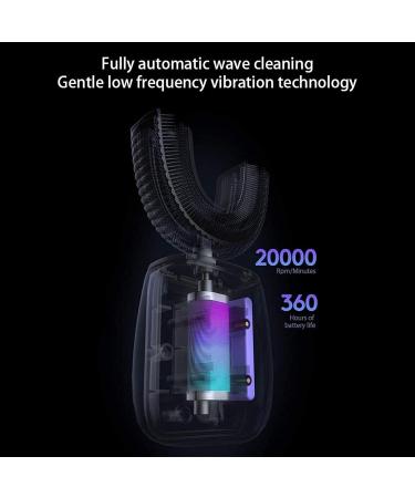 UOOD Kids Electric Rechargeable Toothbrush Stocking Filler for Kids Automatic Toothbrush U Shaped Electric Toothbrush Sonic Electric Toothbrush for Kids (Size : 2-7 Years Old) 1 count (Pack of 1) - Buy Online on GoSupps.com