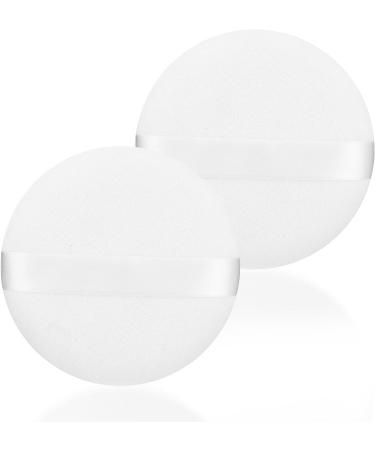 Sibba 4 Inch Round Velour Powder Puff - Soft, Washable & Reusable Makeup Tool - Buy Online on GoSupps.com
