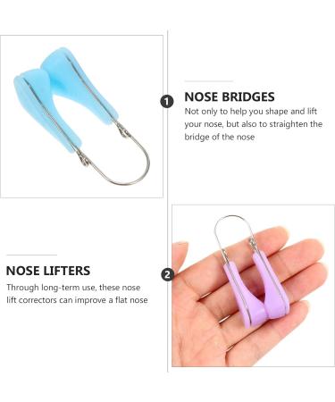Lot de 3 Rehausseurs de Nez en Silicone Color s Pinces Nez Beaut Pratiques pour Modeler et Lifter le Pont Nasal Outils de Lifting Confortables et Discrets - Buy Online on GoSupps.com