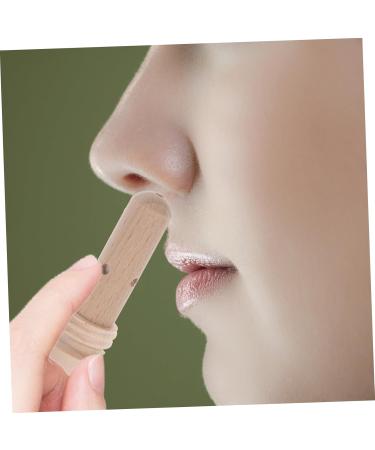 NULYLU Aromatherapy Essential Oil Nasal Inhaling Stick Portable Wooden Tube for Refreshing Scents Anywhere Relief from Nasal Congestion Made Wood and Material - Buy Online on GoSupps.com