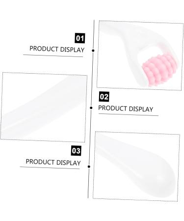 Silicone Face Roller - Beauty Tool for Firming & Massaging | Portable Pink Facial Massager | International Shipping - Buy Online on GoSupps.com