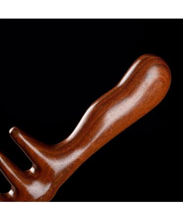Handmade Wooden Hair Brush & Scalp Massager for Thick Curls | High-Quality No Static Combs for Women - Buy Online on GoSupps.com
