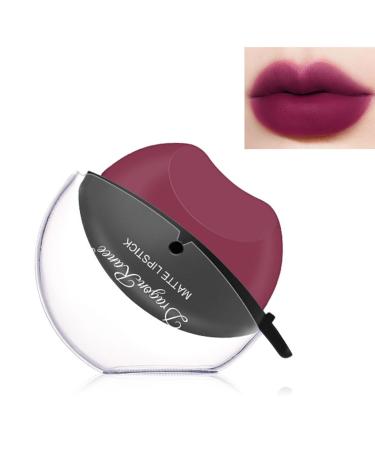 Velvety Lip Gloss Non-Stick Lip Gloss Waterproof Cosmetic Lip Glaze Long Lasting Makeup for Women Girls Matte Lipstick Set