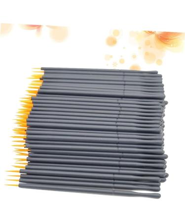 SOESFOUFU 100pcs Eyeliner Eyeshadow Liner Brush White Eye Liner Makeupset Eye Gel Eye Makeup Brushes 15cmX10cm Orange - Buy Online on GoSupps.com
