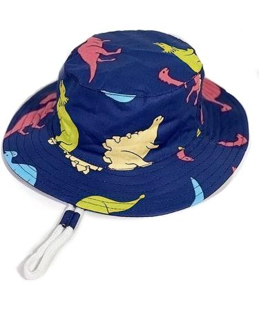 XYIYI Kids Bucket Hat | Adjustable Sun Hat for Boys Girls 4-8 Years | Breathable Beach Hat with Swordback Dragon Design - Buy Online on GoSupps.com