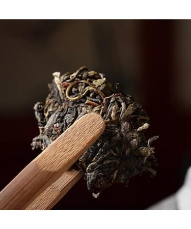 HQZM Yunnan Puer Raw Tea Cake Brown Mountain Old Trees Qiao Mu First Spring Raw Tea 100g * 2 PCS - Buy Online on GoSupps.com