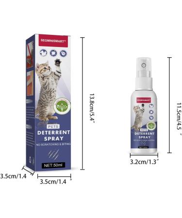Segminismart Scratch-Resistant Spray - Anti-Scratch Protection for Cats & Dogs - 50ml | Safe for Furniture & Home - Buy Online on GoSupps.com