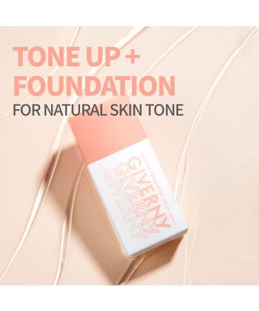 GIVERNY Milchak Tonedation Tone Correcting Base Makeup | Long-Lasting Nudie Apricot Finish | Evens Skin Tone | 1.01 fl.oz - Buy Online on GoSupps.com