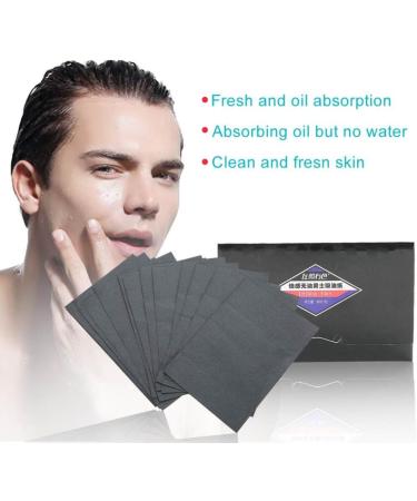 Men's Oil Control Paper - 80 Sheets, Blotter Face Oil Absorbing Tissues - Buy Online on GoSupps.com