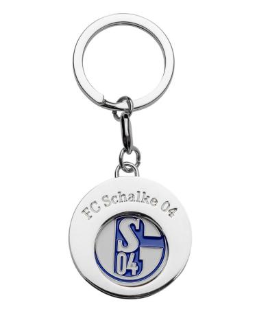 FC Schalke 04 keyring shopping chip S04 approx. 35 x 5 x 80 mm - Buy Online on GoSupps.com
