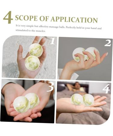 Buy TOVINANNA 3 Sets Gymnastics & Massage Balls | Fitness & Stress Relief Gifts | Ideal for Seniors | Chinese Medicine Stress Balls - Buy Online on GoSupps.com