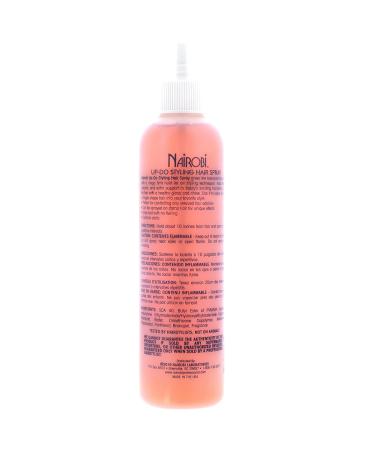 Nairobi Up-Do Styling Hair Spray Unisex 8 Ounce - Buy Online on GoSupps.com