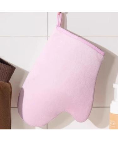 Autobronzant | Applicateur pour Autobronzage | Applicateur Flock Lavable en Machine R utilisable avec Pouce pour Cr mes Spray Mousse Corps Visage Femmes Rose - Buy Online on GoSupps.com