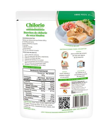 Chilorio Sinaloa Vegan Friendly 250g - Authentic Plant-Based Mexican Flavor (2 Pieces) - International Shipping Available - Buy Online on GoSupps.com