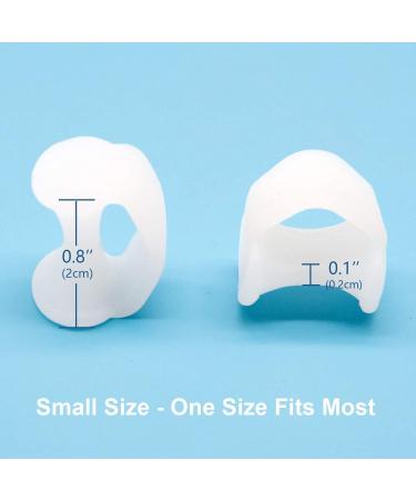 Gel Toe Spreader & Separator for Small Toes | Silicone Toe Extensor for Overlapping Toes Relief | Pain & Pressure Relief - Buy Online on GoSupps.com