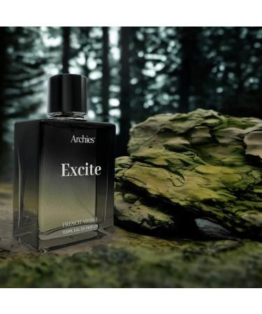 ARCHIESE EXCITE Eau De Parfume for Men | 100 ml | French Aroma | Whiskey Woody Smokey | Premium & Long Lasting EDP Fragrance Scent (20% high concentration perfume) - Buy Online on GoSupps.com