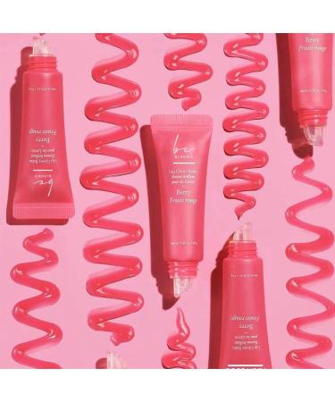 beBloomie Lip Glowy Balm Berry Moisturising Lip Balm For A Sheer Tint Of Colour Infused With Hyaluronic Acid Vegan & Cruelty-free! - Buy Online on GoSupps.com