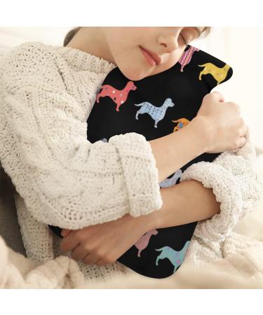 Colorful 2L Dog Heat Bottle with Lid - Cute PVC Hand & Foot Warmers for Pain Relief & Therapy - Buy Online on GoSupps.com