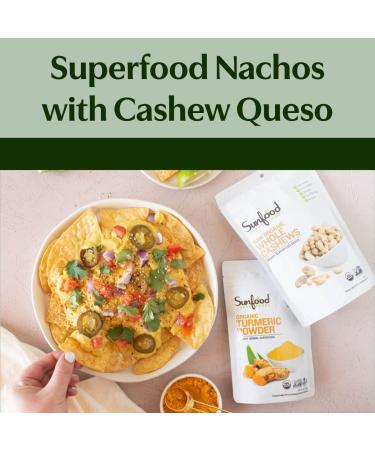 Sunfood Creamy Whole Cashews 8 oz - Premium Quality & Nutrition - Buy Online on GoSupps.com