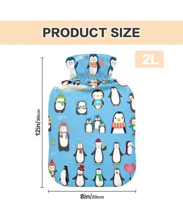 Penguin Hot Water Bottle - 2L Pain Relief for Neck & Shoulder | Warmth & Comfort - Buy Online on GoSupps.com