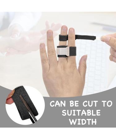 FunnAura 14PCS Breathable Pinky Finger Splints Adjustable for Broken Finger Osteoarthritis Finger Joint(Black) - Buy Online on GoSupps.com