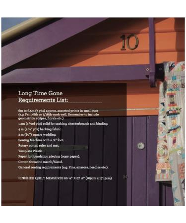 Long Time Gone Quilt Pattern by Jen Kingwell - Unique and Timeless Design - Buy Online on GoSupps.com