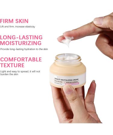  SONGVISON Vitality Revitalizing Cream moisturizing and priming cream softens wrinkles firms and hydrates the skin increases elasticity for face and body light formula 60 ml - Buy Online on GoSupps.com