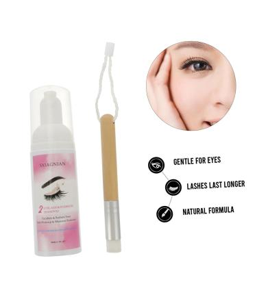 NOLITOY 2-in-1 Mascara Shampoo & Eye Makeup Remover - Gentle Effective Oil Cleanser for Long-lasting Lash Care - Buy Online on GoSupps.com