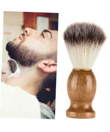 Ipetboom Broken Hair Cleaning Brush - Badger Hair Barber Neck Brush for Household & Beard Grooming - Buy Online on GoSupps.com