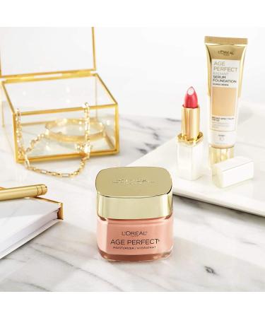 L'Oreal Paris Rosy Tone Anti-Aging Eye Cream - Dark Circle Treatment & Brightening Moisturizer for Sensitive Skin, 0.5 oz - Buy Online on GoSupps.com