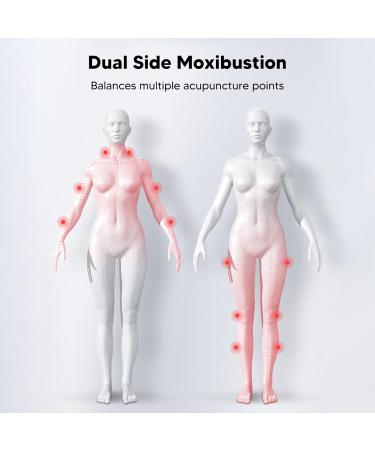 20 Heated Moxa Stickers - Moxibustion Plaster for Pain Relief in Neck Shoulder Back Waist Hands & Feet - Buy Online on GoSupps.com